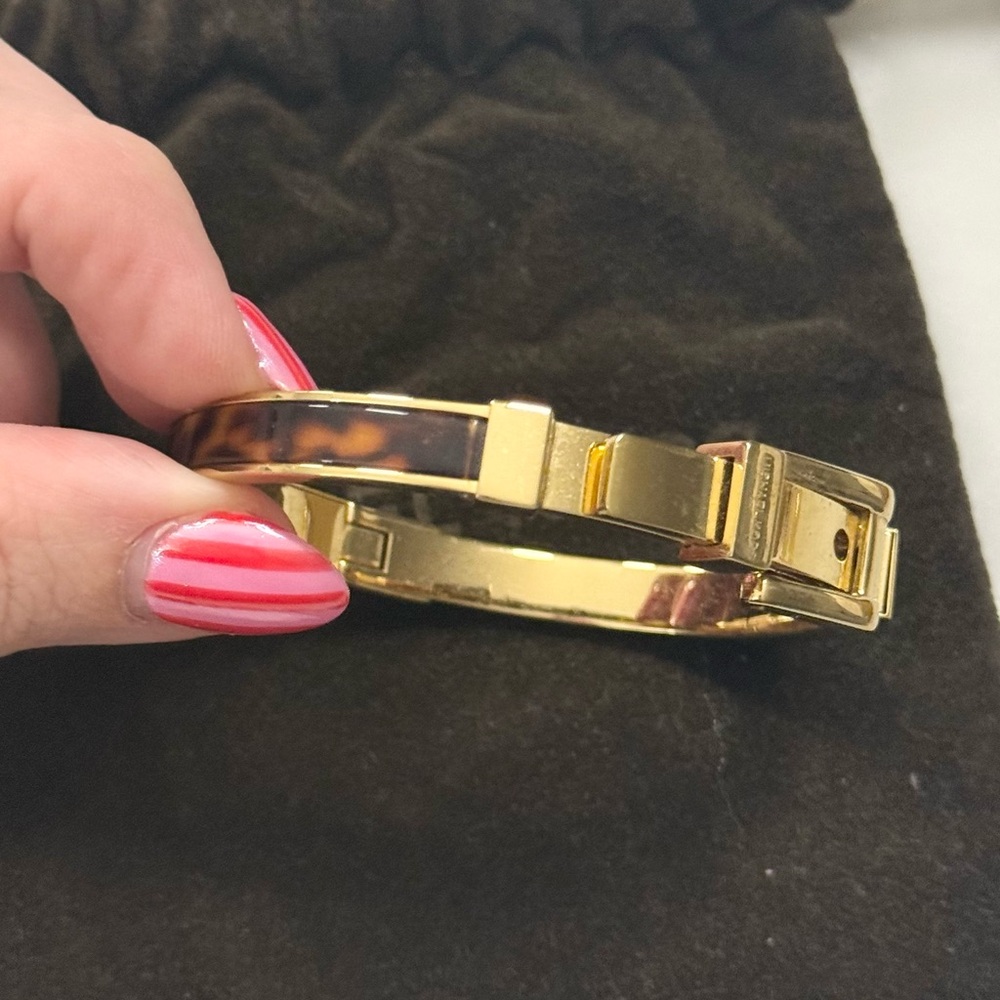 Michael Kors Gold and Tortoise Bracelet